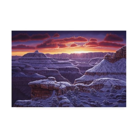 R W Hedge 'Open Window Canyon' Canvas Art,22x32